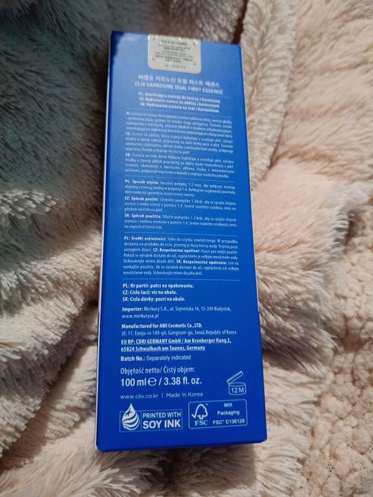 Cliv Carnosine Dual First esencja do twarzy, 100 ml