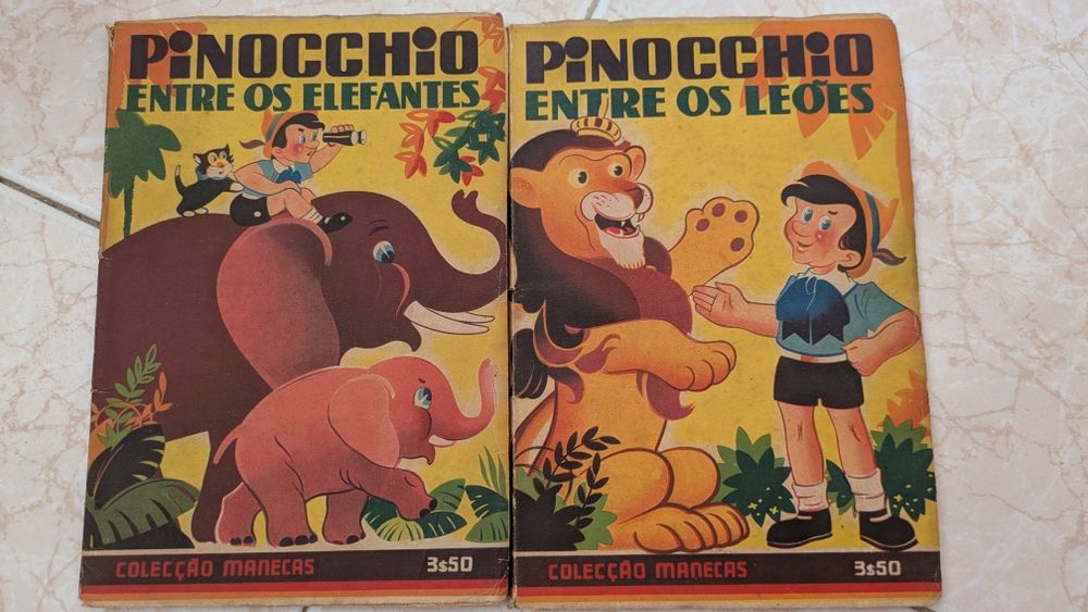 Pinocchio Entre os Leões da Colecção Manecas