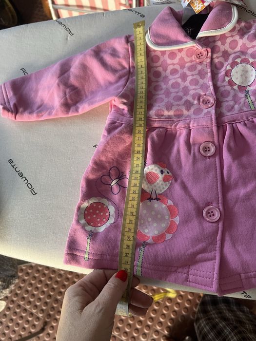 Casaco e collants de menina