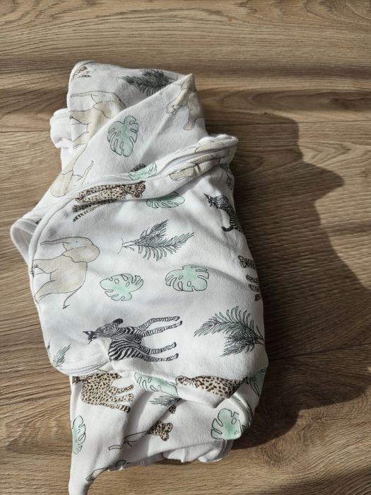 Dwa otulacze niemowlęce