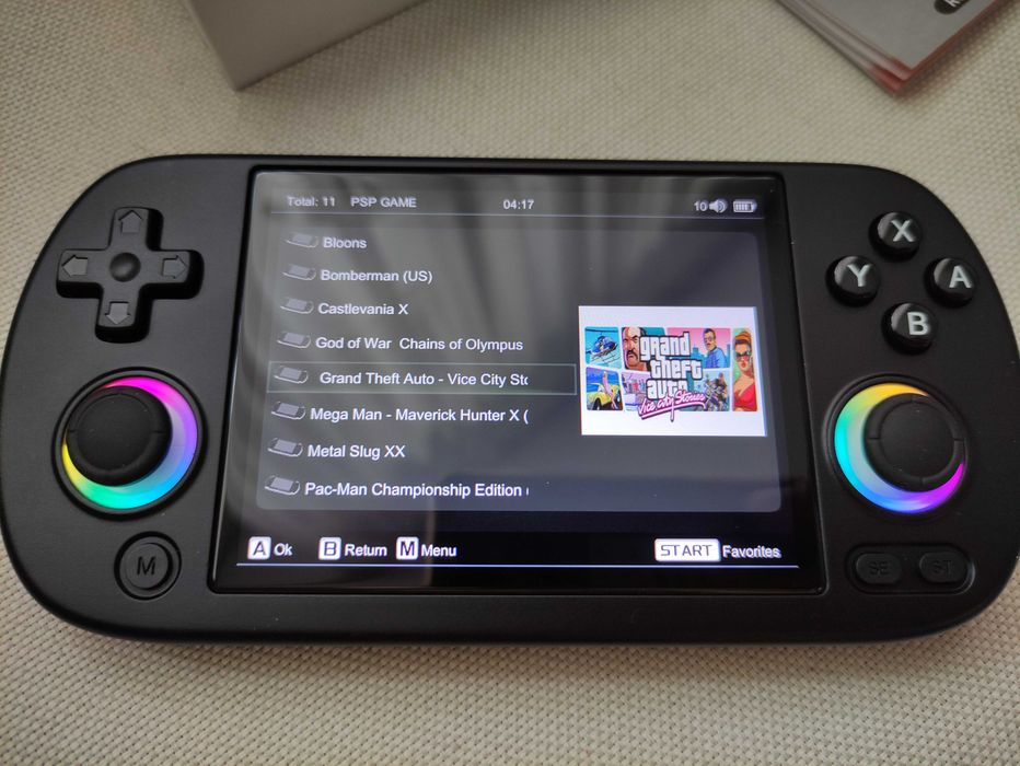 Nowa konsola Anbernic RG40XX H 64 GB 5000 tys. gier emulator NOWA