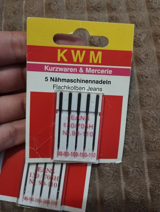 Лот Набір голок для швейної машинки