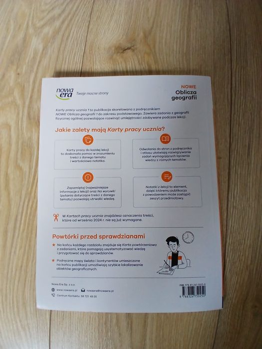 Nowe oblicza geografii 1 podręcznik+ćwiczenia