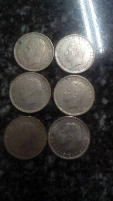43 moedas de espanha