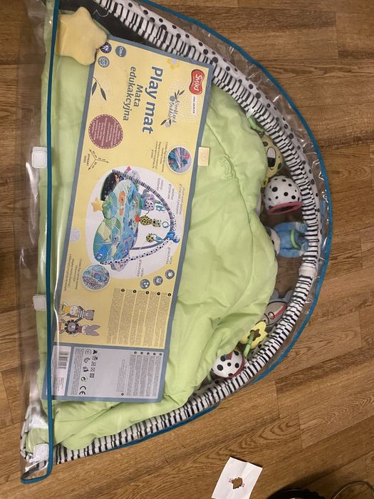 Ігровий розвиваючий килимок для малюка Smiki play mat — 600 грн