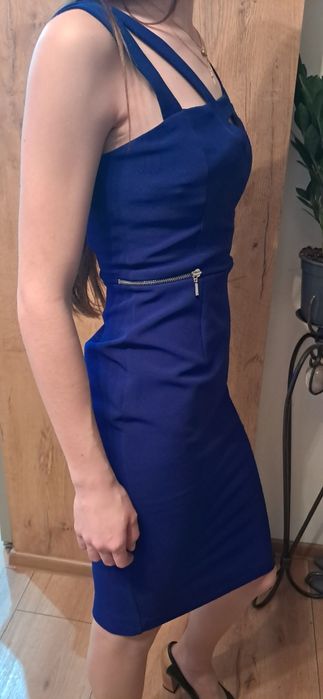 Sukienka modrak River Island rozmiar 8