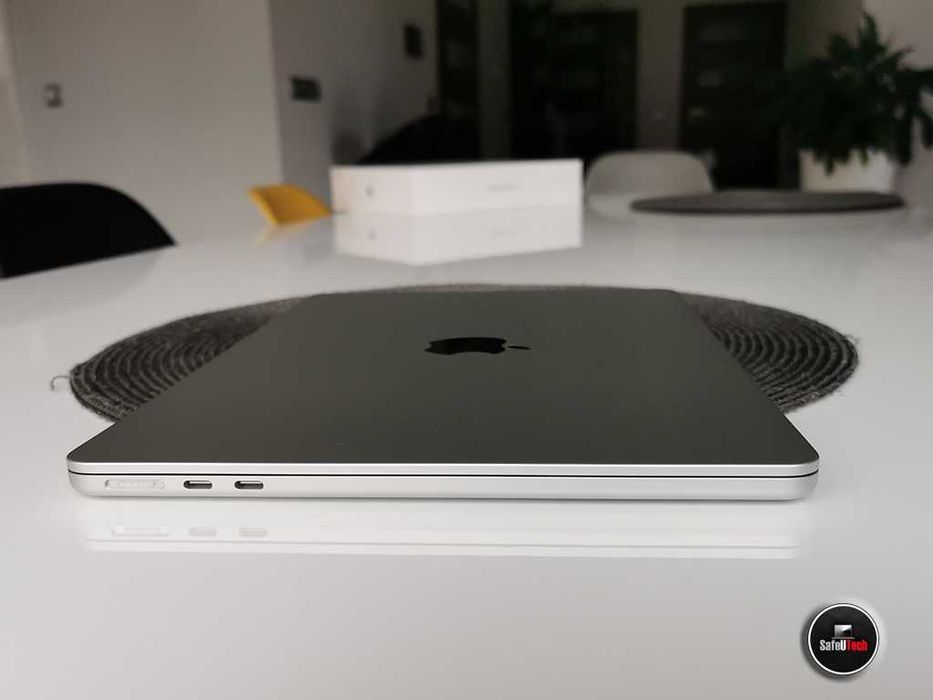 JAK NOWY MacBook Air 13 M4 16 GB 256SSD Silver Bat. 100% GW. 08.2026