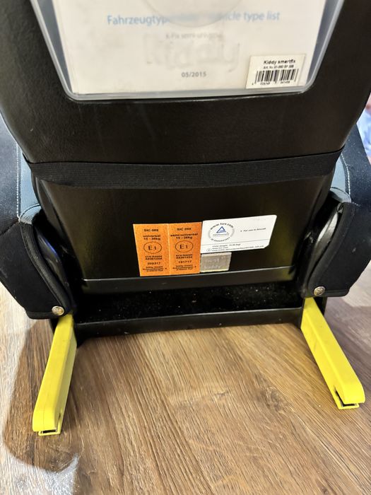 Fotelik kiddy 15-36kg isofix