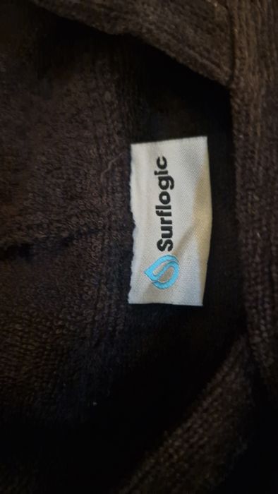 Poncho Surf Logic Black Surfing morsy morsowanie mikrofibra Bawełna 10