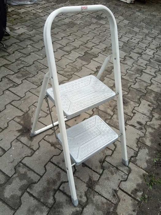 Drabinka stalowa 2-stopniowa