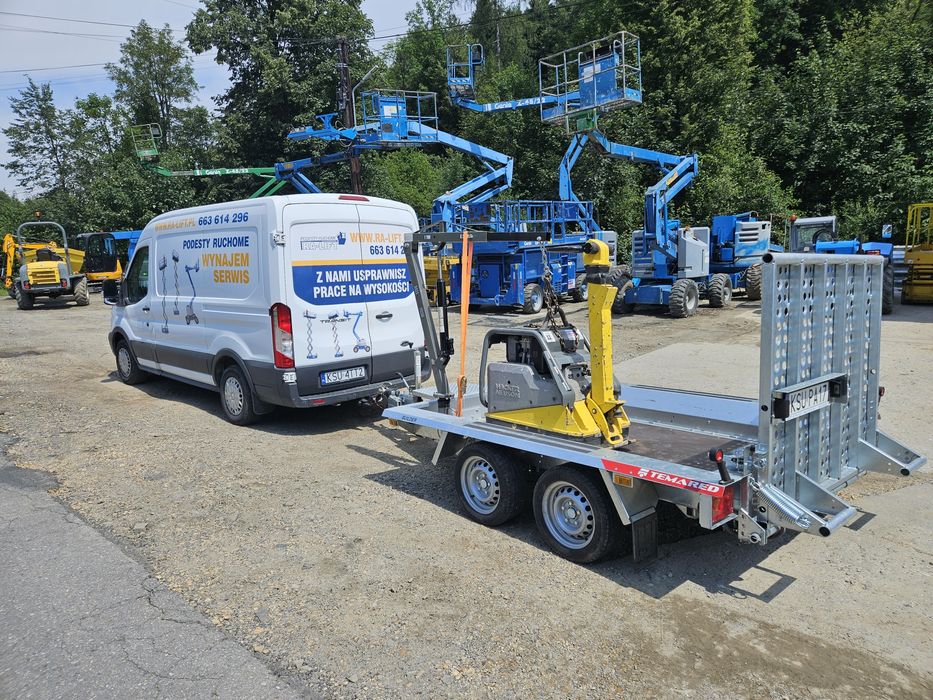 Wynajem zagęszczarek rewersyjnych Wacker