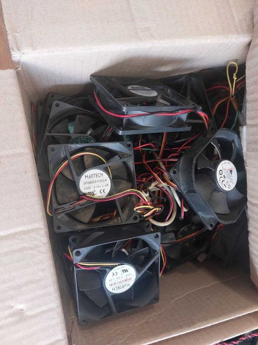 Кулер 80 92 120мм з підсвіткою 3пін molex Молекс 3 pin подсветка