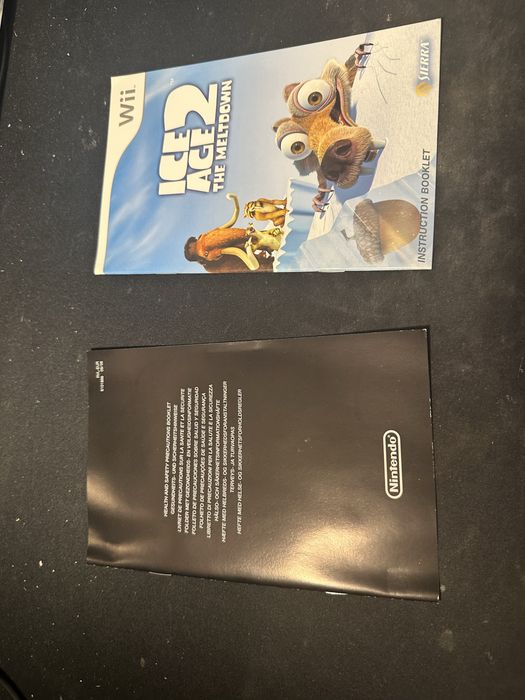 Jogo Idade do Gelo 2/Ice Age 2: The Meltdown c/ caixa e manuais.