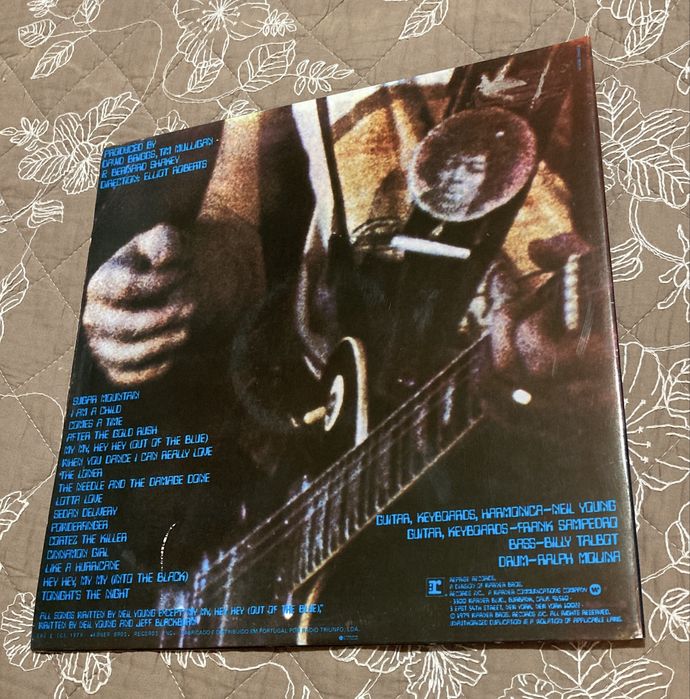 LP Duplo Neil Young & Crazy Horse Live 1979