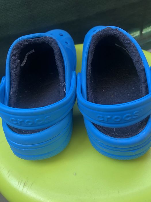 CROCS r. 12/13 ocieplane / kapcie/trepki