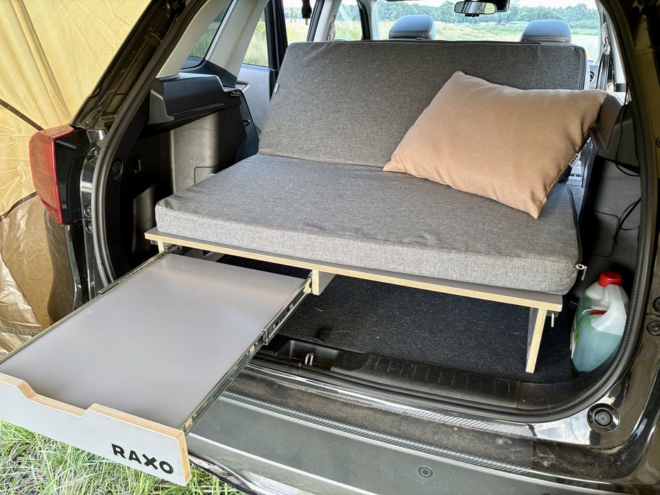 Camperbox RAXO i namiot samochodowy, kamper