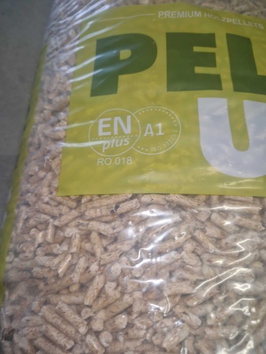 Pellet pelet 6 mm sosnowy iglasty worek 15kg A1 EN PLUS