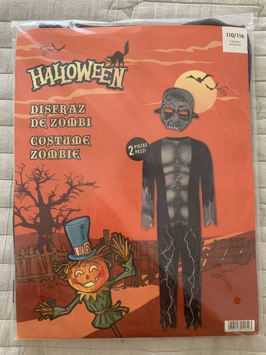 Fato Criança Halloween (4-6 Anos)