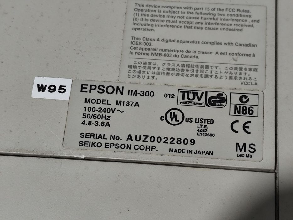 POS Epson mod IM-300 para desocupar