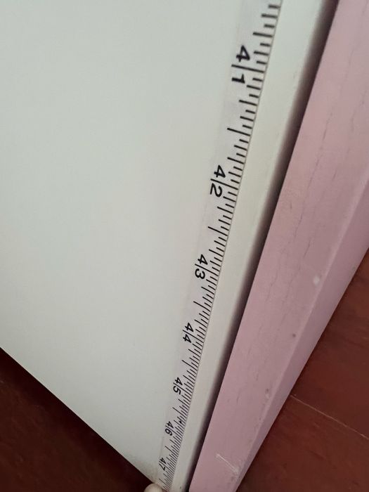 Móvel IKEA SMÅSTAD / PLATSA branco – 3 gavetas – 60x57x123 cm