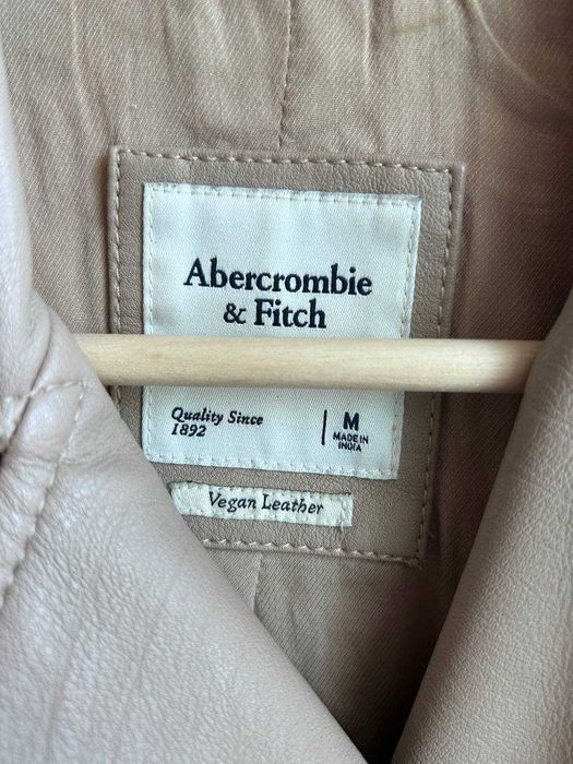 Шкіряна куртка, abercrombie & fitch, розмір М