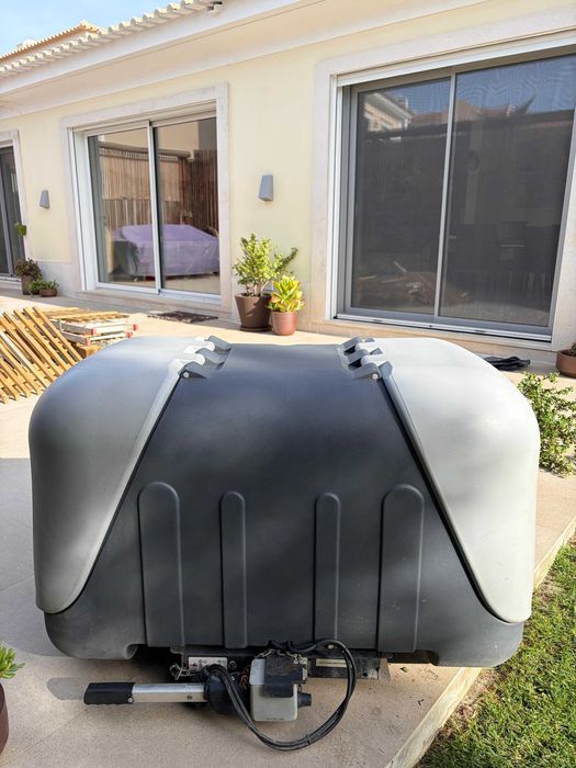 Transportadora para Animais - TowCar TowBox Dog V2 Cinzenta