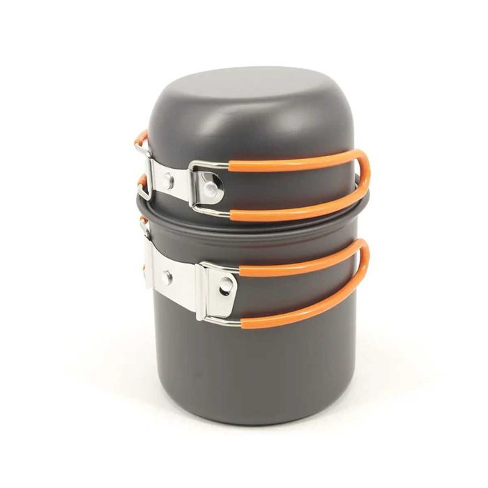 Туристичний набір посуду для кемпінгу 7в1 Набор туристической посуды!