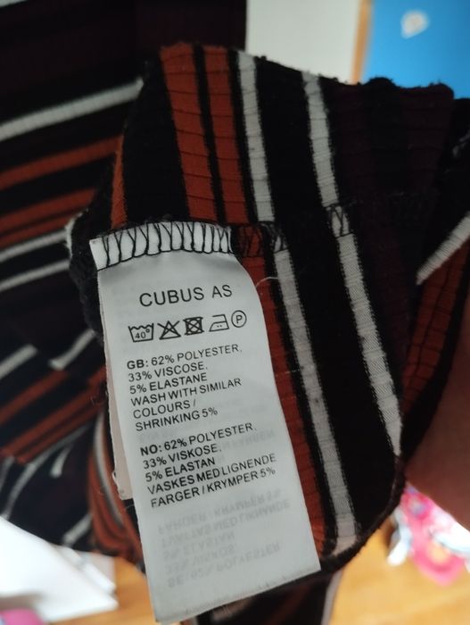 Długa bluzka tunika sukienka rekaw 3/4