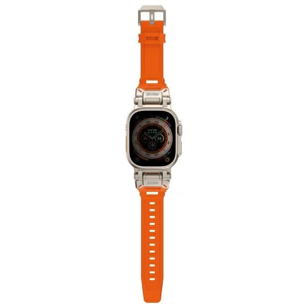 Skinarma pasek Titon Apple Watch Ultra 1/2/3/4 49mm pomarańczowy/orange