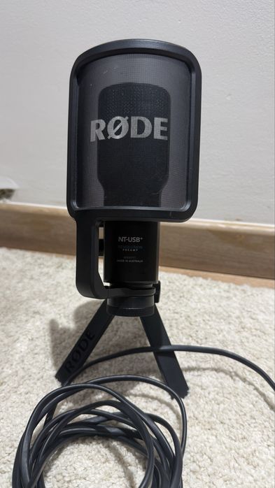 Microfone RØDE NT-USB+ como novo