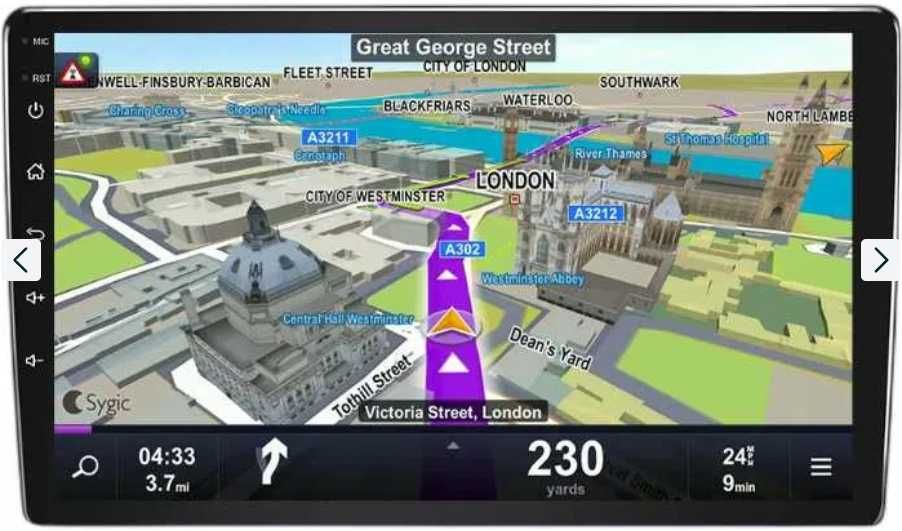 Nowe radio ANDROID 14 1 DIN 9" nawigacja BT USB WIFI