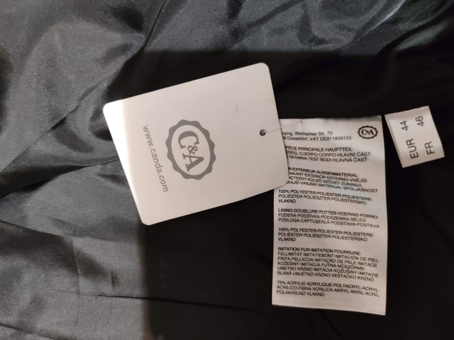 Kurtka z kołnierzem rozm.44