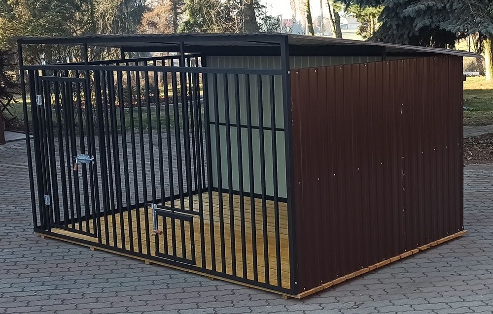 Вольер для собак,3*2.5  профиль "Эконом 2" сборно-разборной.