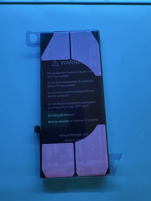 Bateria Iphone XR + adesivo de selamento + vidro de câmara