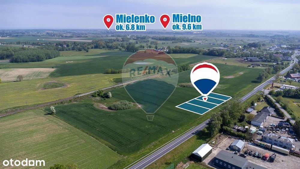 Atrakcyjne działki budowlane 900 m2 – Będzino