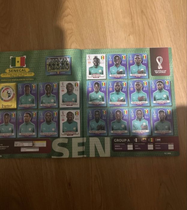 Album mundial 2022 completo mas com alterações postas