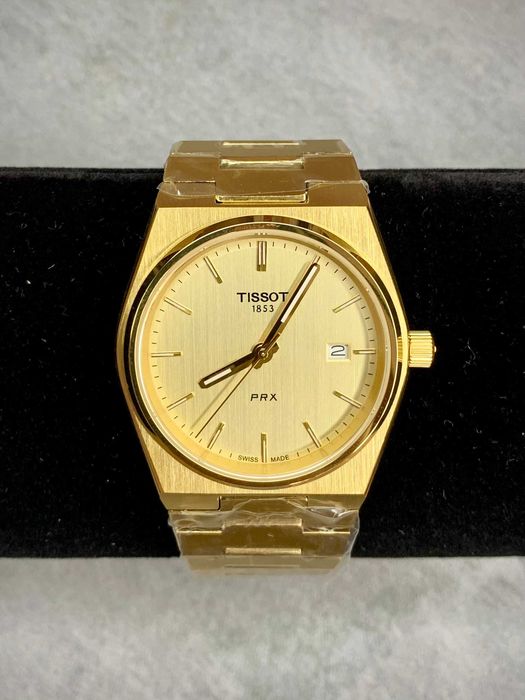 Чоловічий швейцарський годииник Tissot PRX. Мужские швейцарские часы