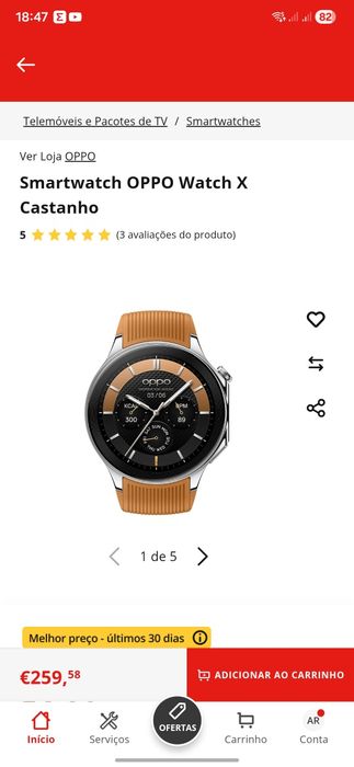 Vendo Oppo watch X