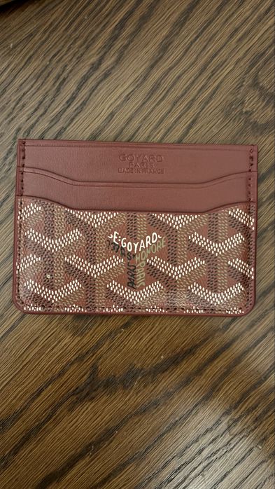 Carteira goyard- cor: bordo