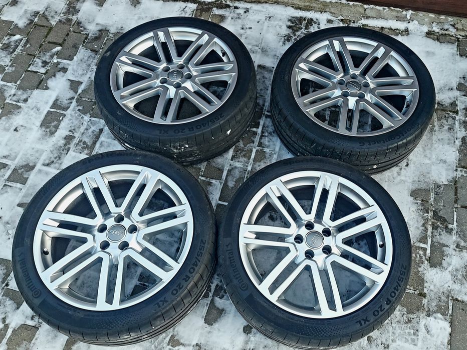 Koła letnie Audi RS6 20", opony Continental SportContact 6 255/40/20