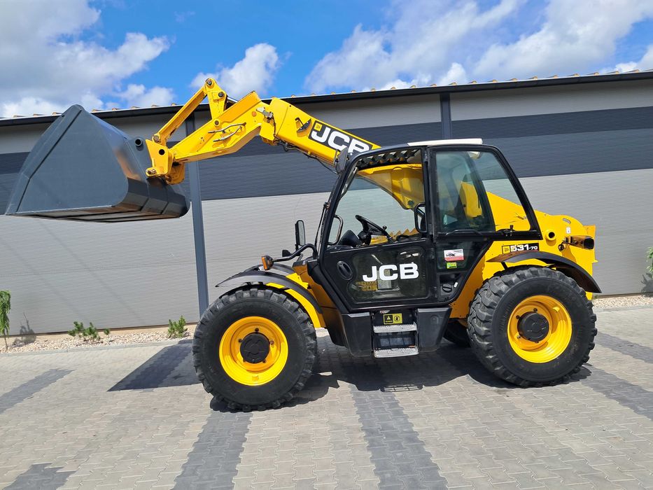 ładowarka teleskopowa  jcb 531 -70 agri super rok 2015