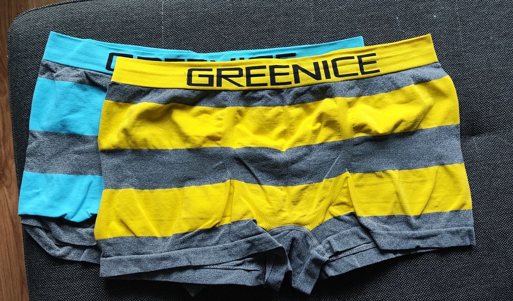 2x Majtki bokserki męskie greenice xl/xxl