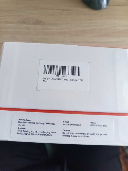 Продам новий оригінальний   Відеореєстратор Vantrue E2