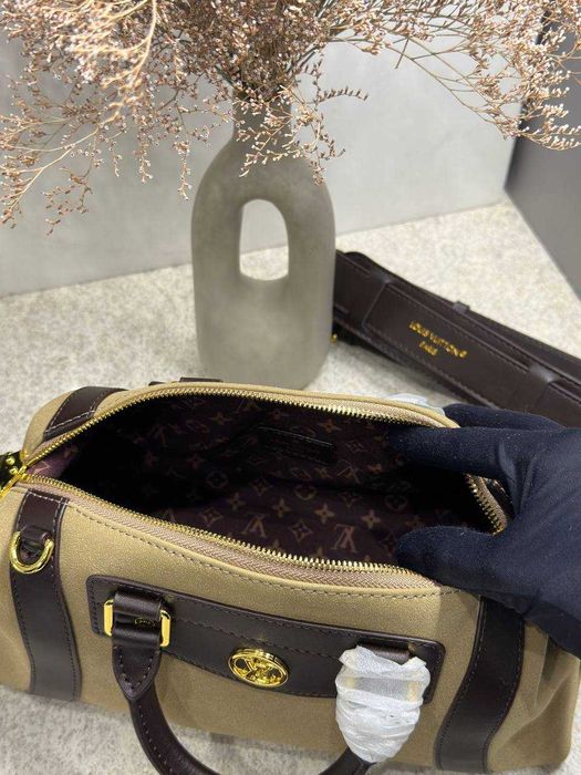 Сумка Louis Vuitton Nano Rider шкіра / Женская сумка Луи Виттон кожа
