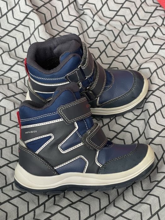 Дитячі зимові термо чоботи черевики Geox 27