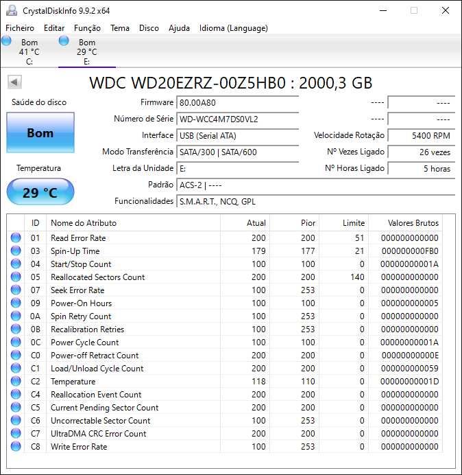 Western Digital elements 2TB (WD)