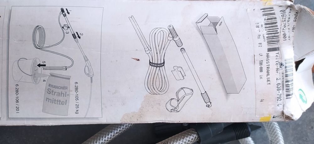 Kit jateamento húmido Karcher