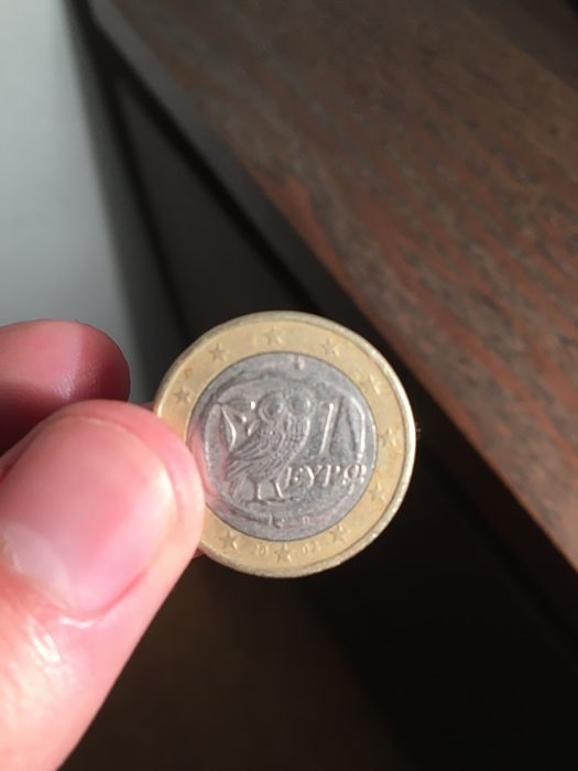 Moedas 1 euro Grécia DE COLECIONADOR