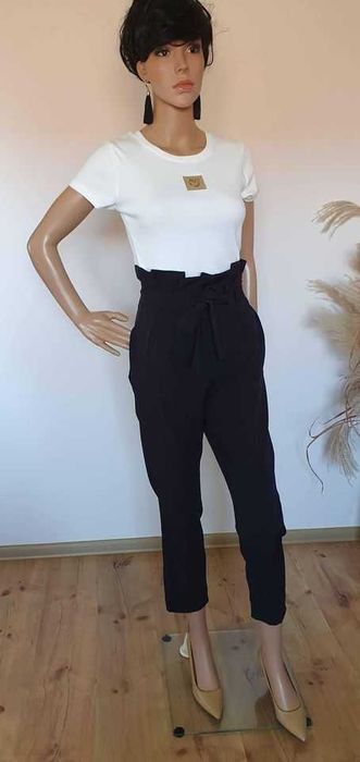 Piękne spodnie damskie - wysoki stan