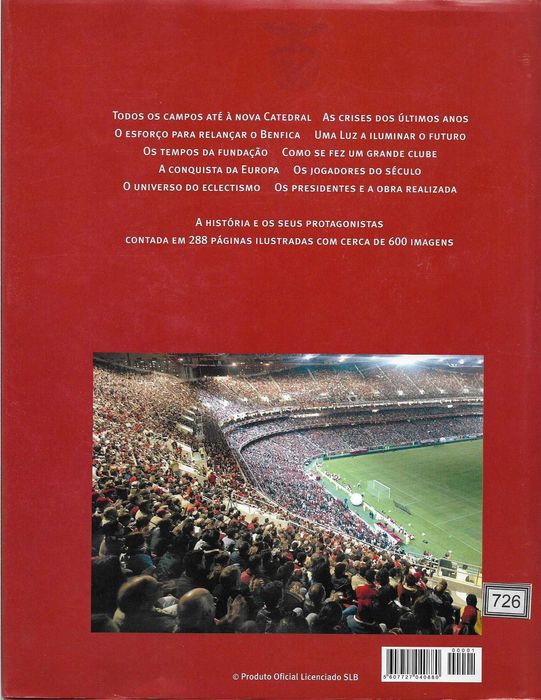 Carlos Perdigão - - - Benfica - 100 Anos de Lenda - - - - - Livro